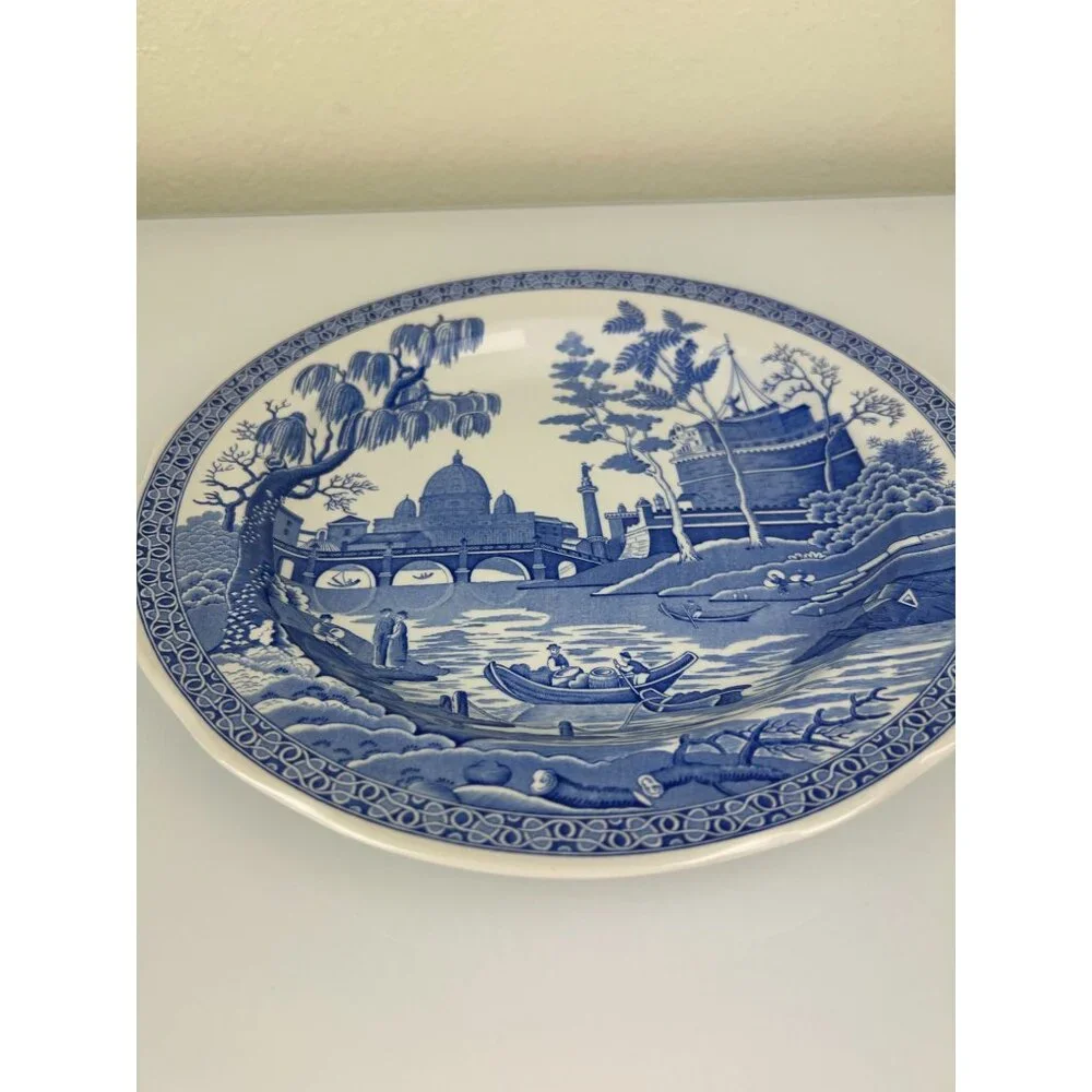 Spode Blue Room Collection Plate ROME 10.5